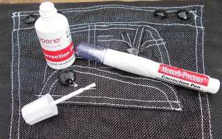 Выводим корректор с одежды: чем отстирать замазку быстро и надежно?