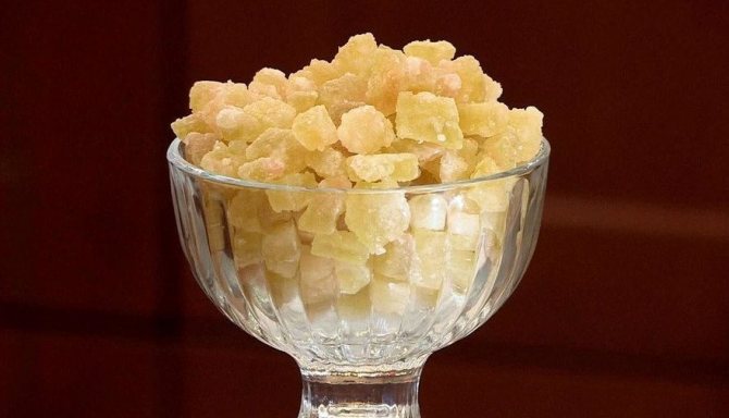 Цукаты из арбузных корок