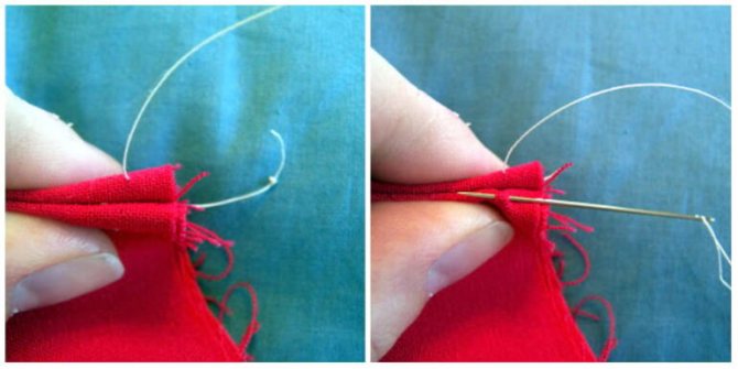 потайной шов