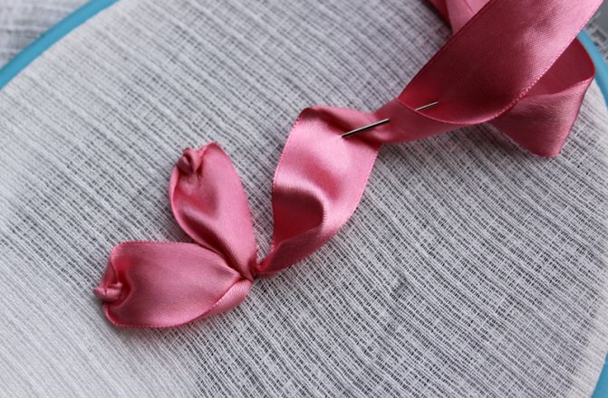 Вышивка атласными лентами для начинающих