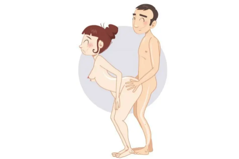 поза для секса стоя